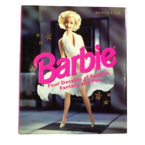 BARBIE Four Decades of Fashion, Fantasy and Fun hard cover book MARCTOSA 1997